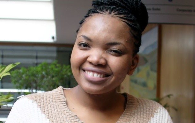 Sinothando Tiso a chemical engineer