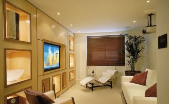 a home with Lutron lighting