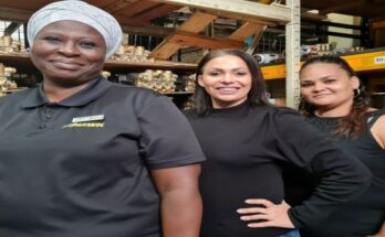 Dbn Ladies_Phindile Shoba, Melanie Mokawem and Marcia Rossouw