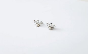 The Pearl Lotus Studs in Silver
