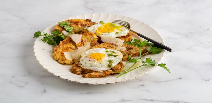 Eggs - Cauliflower Schnitzel