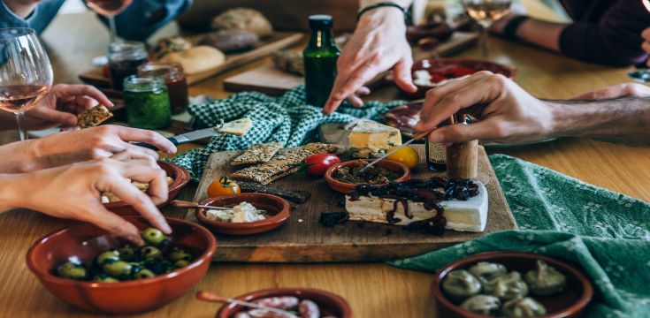 Rediscovery Dairy- cheese board