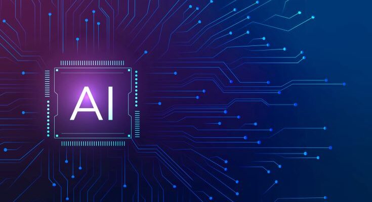 ai-technology-microchip-background-digital-transformation-concept
